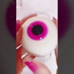 🧙♀️ハロウィンのお菓子に😈【目玉グミの作り方】 #shorts