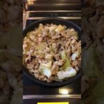 肉野菜炒めできました🥬