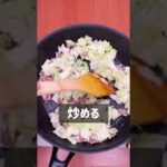 フライパンで簡単！挽肉キャベツのごま味噌丼