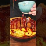 とんかつ丸七みたいな極厚カツ丼作ってみた🍚