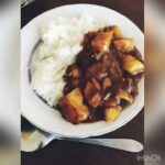 シンプル&ど定番野菜ゴロゴロカレーライス！