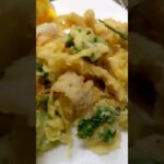 サクサク緑野菜とカマスの天ぷらです。🐥🔰