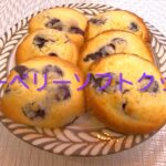 ＃176 最高に美味しいソフトクッキー！【ブルーベリーソフトクッキー】レシピ