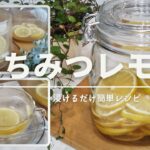 #5【はちみつレモン】作り方。浸けるだけの簡単レシピ|ホット、スイーツ、ドリンク