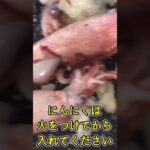 【レシピ前半】ヤリイカと野菜のトマト煮。エリンギ、ピーマン、ナスでもOK！10月のモエノスアイレスにて 最終月曜日はMoenosAires+網戸もえのプチワンマンショー！