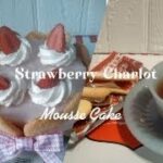 苺のシャルロット#簡単レシピ #クリスマスケーキ#低カロリースイーツ#手作りケーキ#苺のムース#ホールケーキ