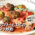 ブロッコリーをメインおかずにしよう♪｜簡単おしゃれな「ブロッコリーとエビのオーロラ炒め」｜【食育ソムリエ考案】