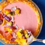 スパゲッティパイのレシピは簡単で野菜たっぷりベジタリアン