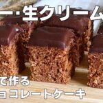 【材料4つ】レンジで作る!チョコレートケーキ作り方! / 【syun cooking】
