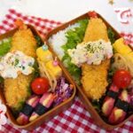【お弁当】びっくり!大きなエビフライ【Making Bento】