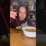 日清公式アレンジレシピ！すき焼き風U.F.Oをやってみました # #shorts