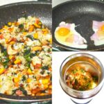 【スープジャー】ベーコンエッグ丼