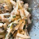 【副菜】きゅうりと大根のツナサラダ。切って和えるだけの簡単時短レシピ