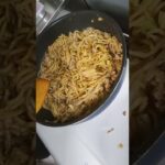 太麺焼きそば 具と麺を混ぜる編 料理図鑑