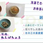 【冷凍保存】お弁当用のおかず作ってみた 4【副菜】