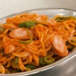 【玄米麺レシピ】フェットチーネ食感の玄米めん｜喫茶店のもっちもちナポリタン【YUWAERU】