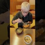 【辛ネギ焼豚丼】辛い、速い、まあまあうまい #shorts