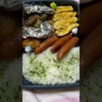 小学生がパッパの為に作る簡単お弁当🍱#お弁当#小学生#美味しい#簡単レシピ