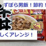 【ずぼら節約飯】すき家 牛丼の具アレンジレシピ！