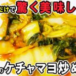 【白菜のケチャマヨ炒め】白菜1つで作る簡単レシピ！冷めても美味しい美味しいおかずの作り方/白菜レシピ/作り置きおかず/お弁当おかず【あさごはんチャンネル】