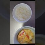 約100円 簡単レンジでカニ玉丼弁当 #お弁当作り #お弁当 #節約レシピ #卵レシピ #レンジ料理
