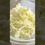 デトックスしたい時の、キャベツ/ Cabbage for detox #レシピ #料理 #野菜 #recipe #cooking #japanese