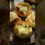 【もう！メチャクチャ旨ーい❣️ポテサラパン】#bakery #スイーツ #パンレシピ #パン作り #sweets #croissant #えびマヨ#ポテサラ#惣菜パン#惣菜