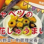 宮代町の野菜×町管理栄養士のレシピ「キャベツの花しゅうまい」