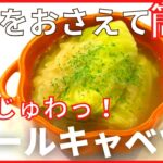【簡単レシピ】あふれる肉汁とスープがおいしい!【ロールキャベツ】メイン献立の作り方。キャベツ使い切りウィーク1日目