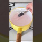 かわいすぎる春スイーツ「いちごムース」【おうちごはんの1分レシピ動画】おうちカフェ｜スイーツレシピ｜お菓子レシピ｜#shorts