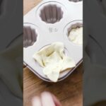 【2023年トレンドスイーツ】「パヌレ」を作ってみた💕🫶サクサクの生地に、あんことチーズが絶妙🤤 #パヌレ #カヌレ #レシピ