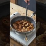 【お好みソースで】簡単！豚ニラのてり玉丼【#Shorts】#レシピ動画