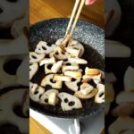 味見でなくなる「れんこんとエリンギの のり塩まぶし」レシピ #shortrecipe #shorts