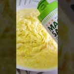 こんにゃく麺でカルボナーラ#shorts #ダイエット#料理動画 #簡単レシピ