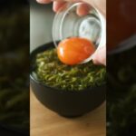 朝食にピッタリなめかぶ丼　#shorts