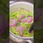 身体に優しいちゃんぽんスープ #簡単レシピ #野菜 #ダイエット