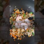 リアルに週2で食べてる野菜たっぷり海老ピラフ🦐🍄🍃　　　　　　　　#レシピ#ダイエット#whatieatinaday#healthylifestyle#healthyrecipes