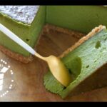 超濃厚！抹茶のとろけるチーズケーキの作り方✴︎✴︎How to make Matcha cheesecake✴︎ベルギーより#190