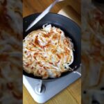 もちっカリッ「新玉ねぎと小えびのもちもち焼き」レシピ #shortrecipe #shorts