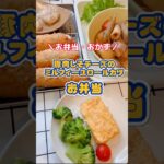 【お弁当・おかず】豚肉しそチーズのミルフィーユロールカツ弁当/ #お弁当 #お弁当おかず #レシピ #shorts