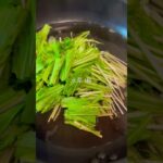 水菜の煮びたし 優しい味 #料理動画 #簡単レシピ #節約レシピ #水菜 #副菜