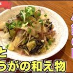 【さっぱり食べたい】なすとみょうがの和え物の作り方♪茗荷のさっぱりとした副菜レシピはこれ！塩揉み・切り方も見れます♪隠し味は昆布茶☆料亭の小鉢の味！