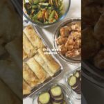 1週間2人分で1400円のお弁当作り🍱#自炊vlog #自炊#節約#節約レシピ #主婦vlog#タッパー弁当 #お弁当#お弁当作り#節約弁当#1週間のお弁当#春巻き #ヤンニョムチキン