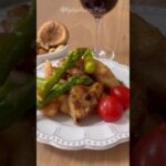 鶏野菜甘酢炒め☘️【説明欄にプチレシピあります】#Shorts