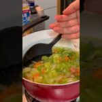 【ハーバード大学式野菜スープの作り方🥕】#ダイエット #ダイエットレシピ #料理  #cooking #food #ヘルシーレシピ #ハーバード大学式野菜スープ