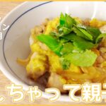 【とろとろ】卵を使わないなんちゃって親子丼