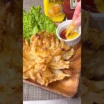 新玉ねぎをゲットしたらオニオンブロッサムが最高〜 #簡単レシピ #野菜 #おつまみ