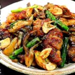 ものすごく美味しいガーリックチキン旨野菜バター醤油焼き【料理人のおかずレシピ】