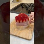 めっちゃ簡単に作れるいちごの宝石箱🍓❤❤❤️ #ケーキ #かわいい #vlog #いちご #ゼリー
