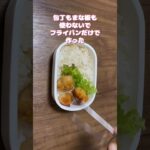 簡単お弁当作り／1品弁当／チキン南蛮弁当／鶏むね肉レシピ